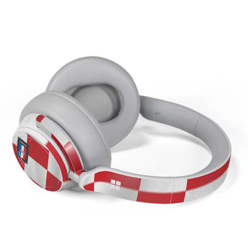 Croatia Soccer Flag Surface Headphones Skin